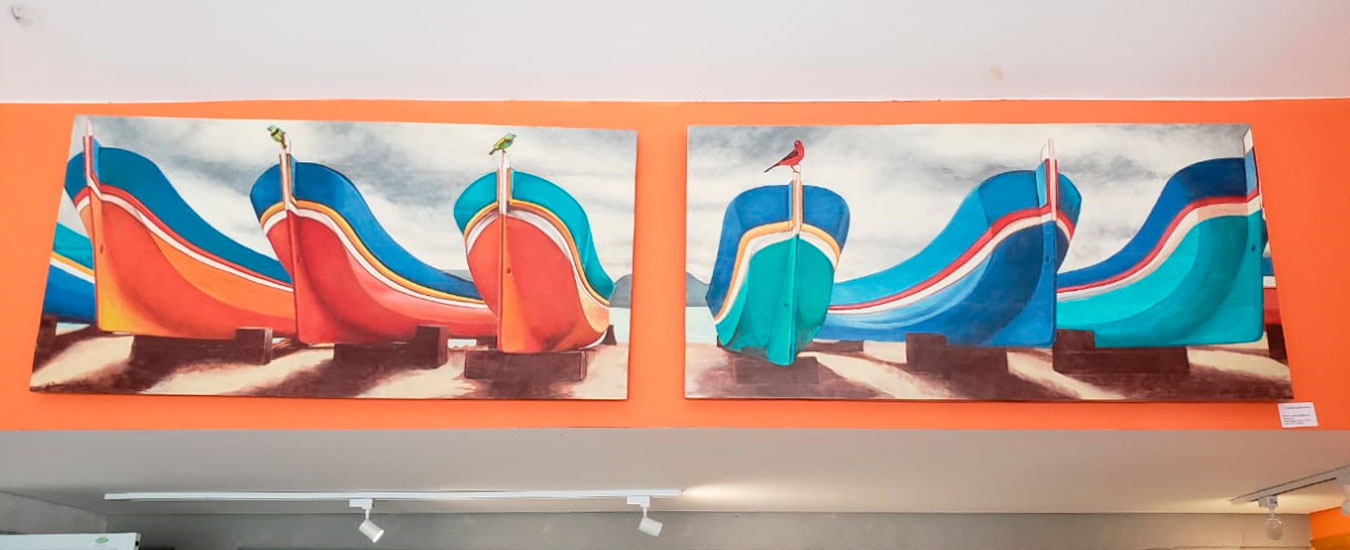 Exposição Daniel Detomi no Sereia Beach Ilhabela