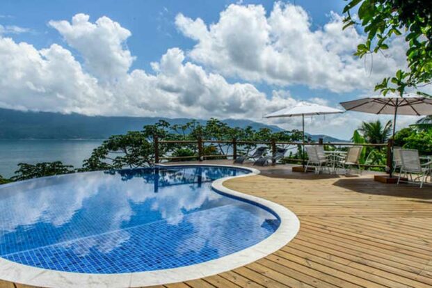 Bangalô Ilhabela - Hospedagem com Vista para o Mar no Sul da Ilha