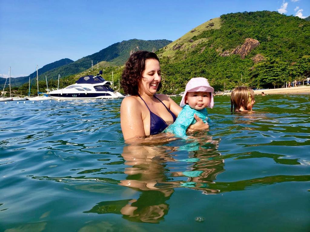 Praia para ir com crianças e bebês em Ilhabela - Praia do Pequeá