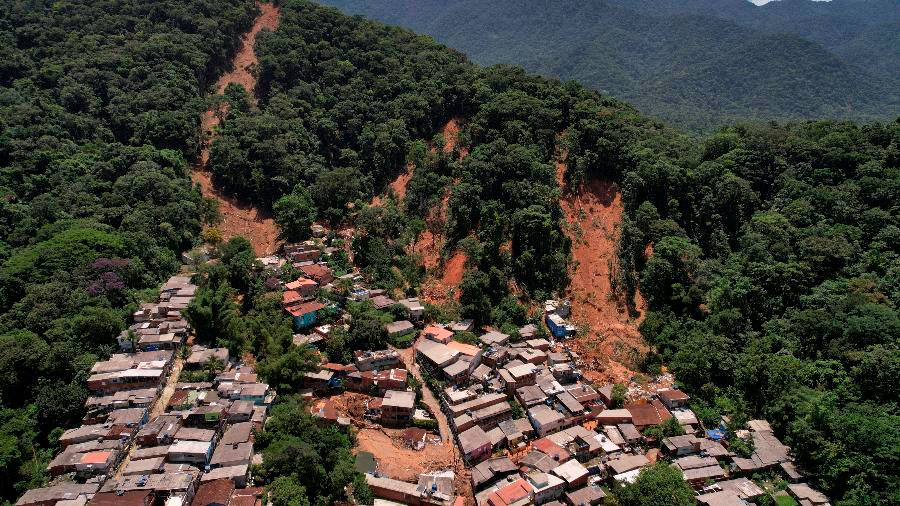 Costa Sul de São Sebastião foi região que mais sofreu com os desastres causados pelas chuvas no Litoral Norte de SP