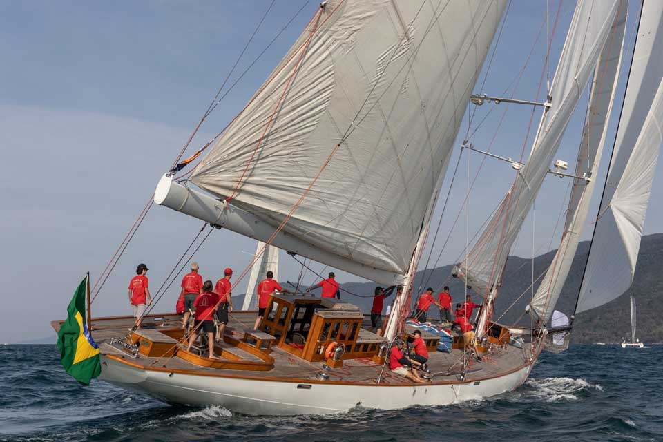 Atrevida na Semana de Vela de Ilhabela (foto: Matias Capizzano)