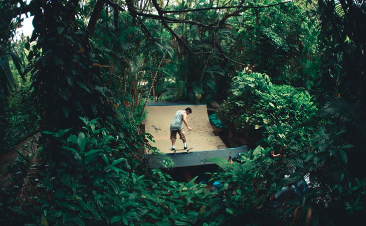 Campeonato de Skate Best Trick no Hostel da Vila Ilhabela - Melhor hostel do mundo em sociabilidade