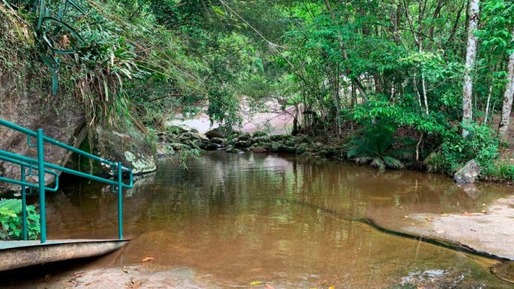 Parque das Cachoeiras - Ilhabela - Cachoeira acessível em Ilhabela