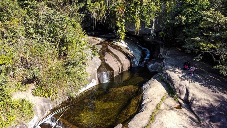 Cachoeira Poço do Furado - Parque das Cachoeiras - Ilhabela (Foto: Sectur)