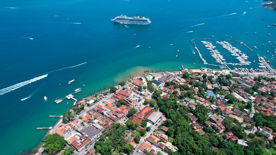 Temporada de navios de cruzeiro com escalas em Ilhabela 2023 / 2024