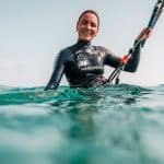Atleta de Ilhabela Bruna Kajiya é tetracampeã mundial de kitesurfe no Catar