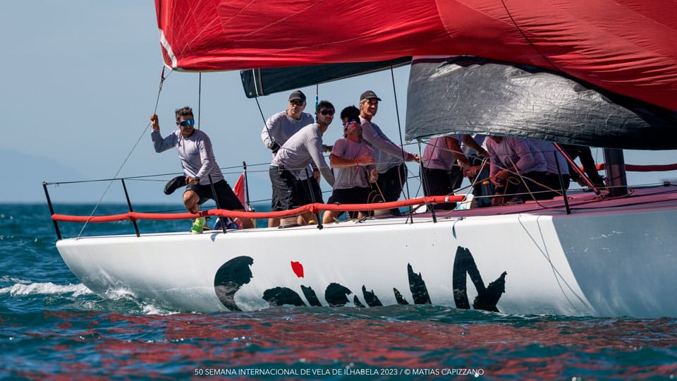 Creoula, barco campeão da 50a Semana Internacional de Vela de Ilhabela (Matias Capizzano)