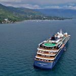 Temporada de cruzeiros 2024/2025: Ilhabela dá boas-vindas ao primeiro navio da temporada, que promete ser a maior dos últimos 12 anos (Foto: Divulgação PMI)