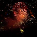 Show de fogos e música nas festa de fim de ano em Ilhabela - Réveillon 2025