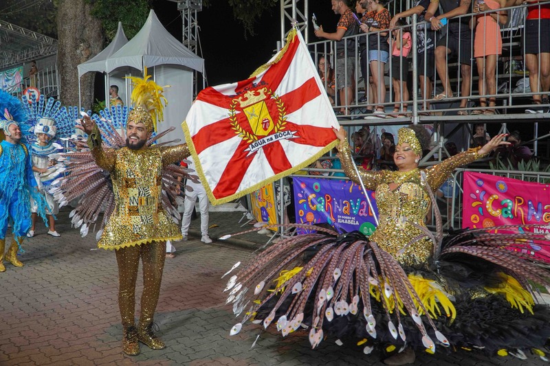 Escola de Samba Água na Boca leva magia e lendas de Parintins para Carnaval de Ilhabela