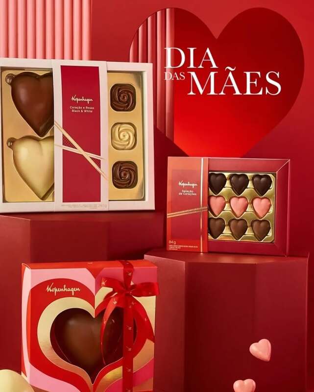 Chocolates Kopenhagen - Loja Ilhabela - Shopping Mares Ilha Mall - Presentes para o Dia das Mães