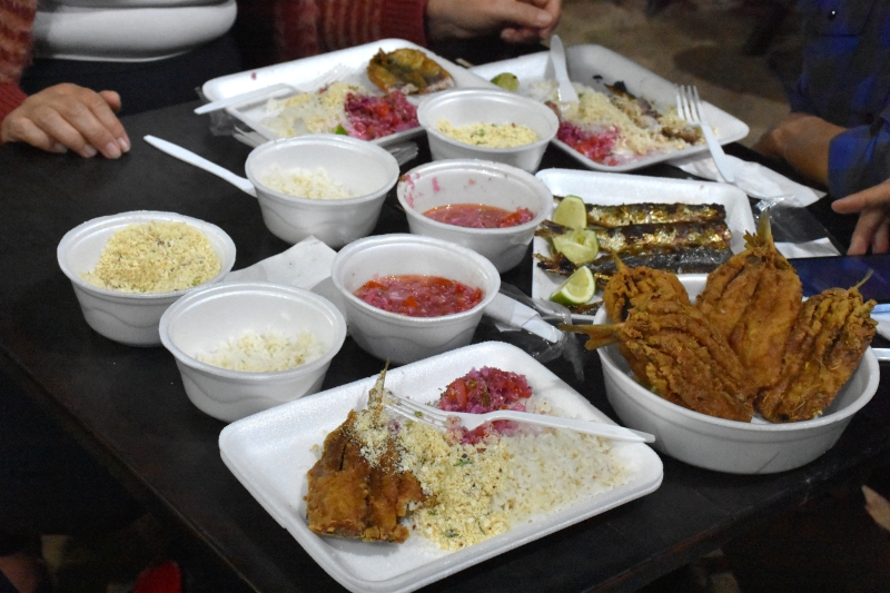 Pratos - Festival da Sardinha de Ilhabela