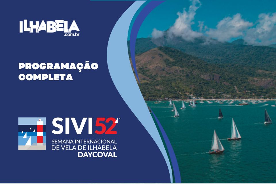 Programação completa da 52a Semana Internacional de Vela de Ilhabela