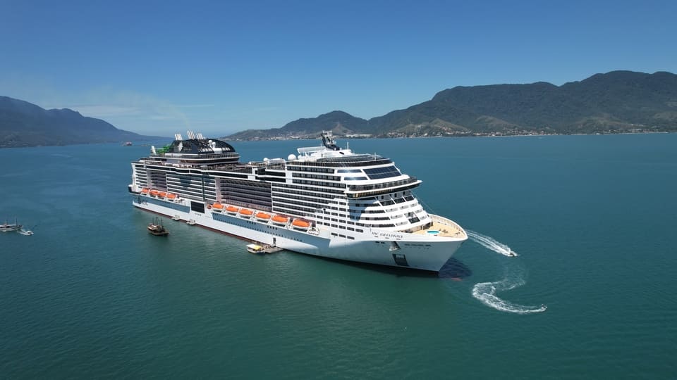 Ilhabela consolida posição como destino de cruzeiros e espera receber 217 mil visitantes na temporada 2025/2026