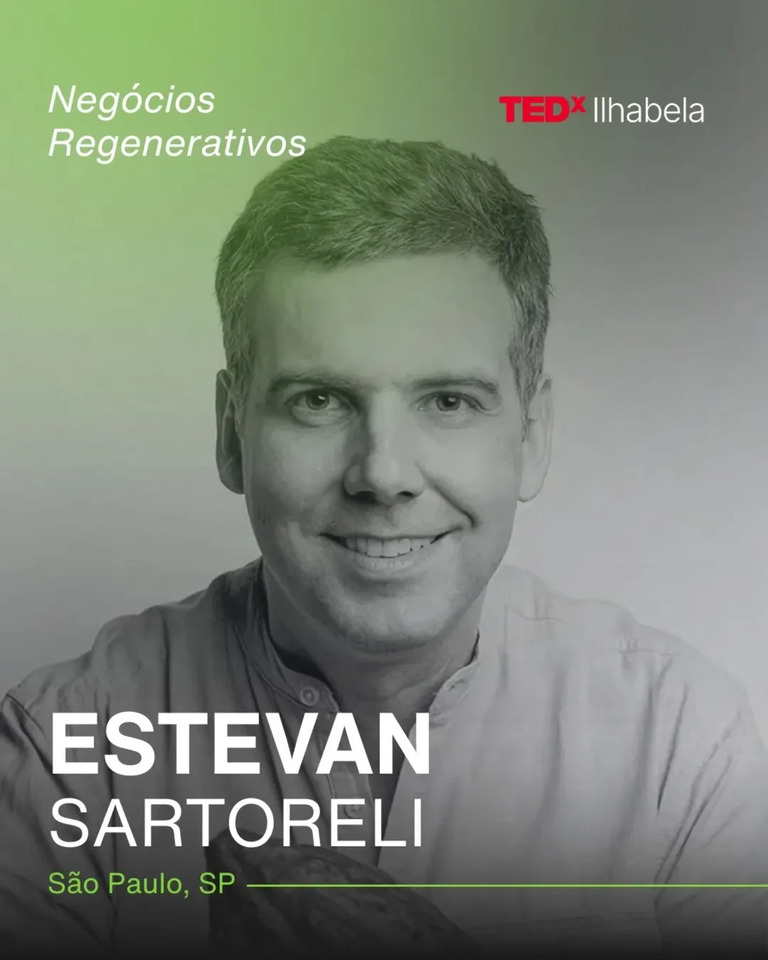 Líder em negócios regenerativos, Estevan Sartoreli, compartilha como transformou a cadeia produtiva do cacau no sul da Bahia em um case de justiça econômica e revitalização da Mata Atlântica - Palestrantes TEDx Ilhabela