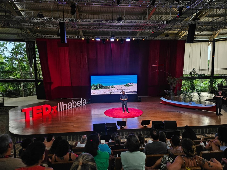 David Schurmann falou sobre o projeto "Voz dos Oceanosä, uma grande expedição pelos mares que vem gerando conscientização sobre a poluição plástica nos oceanos e engajamento social em busca de soluções.
