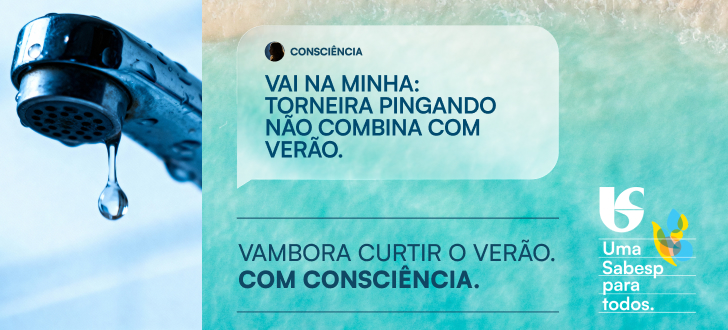 Banner Sabesp Desperdício Horizontal 728x330